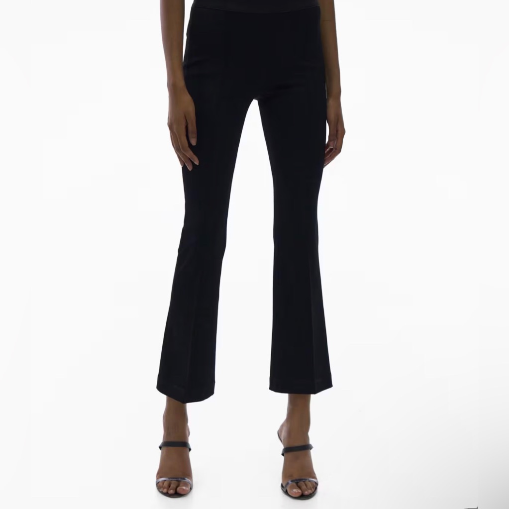 Brand New - Never Worn - Helmut Lang Cropped Flare Rib Legging